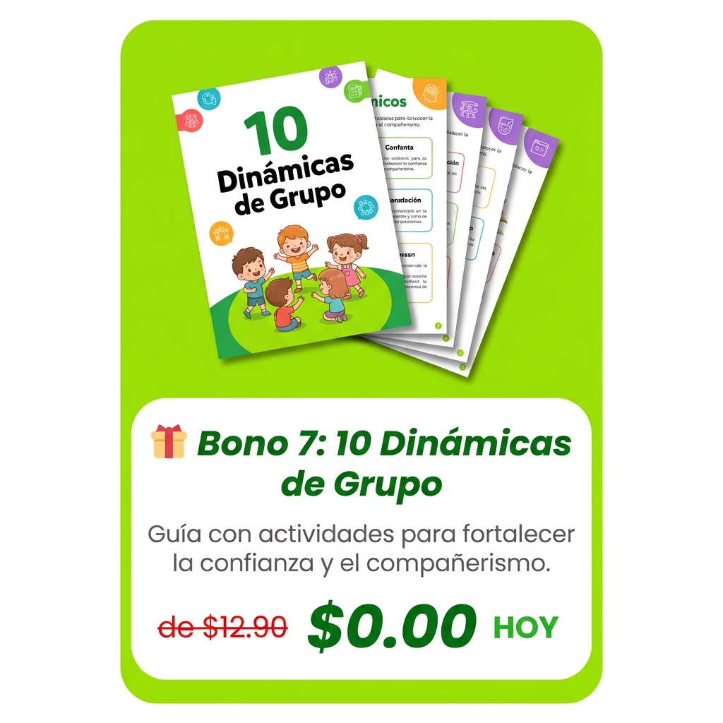 Bono 7: 10 Dinámicas de Grupo